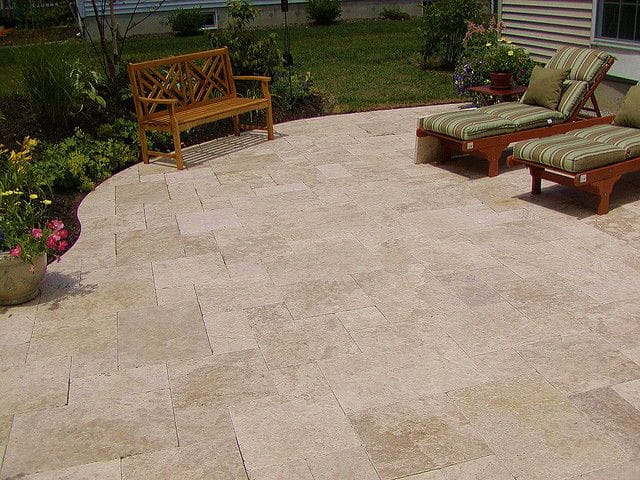 Przejdź do produktu Trawertyn Ivory Classic mix układ rzymski 3cm 1kpl=0,742m2 taras ogród basen