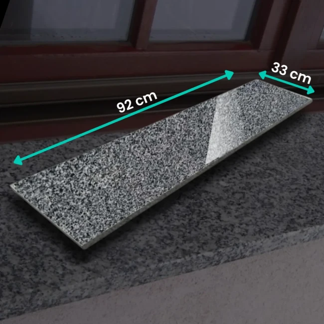 Przejdź do produktu Parapet granitowy polerowany G654 NEW 92x33x2 cm