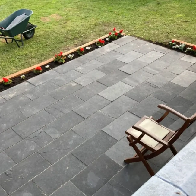 Przejdź do produktu Płytka Kadappa Black Limestone Natural t/h 40x60 3cm
