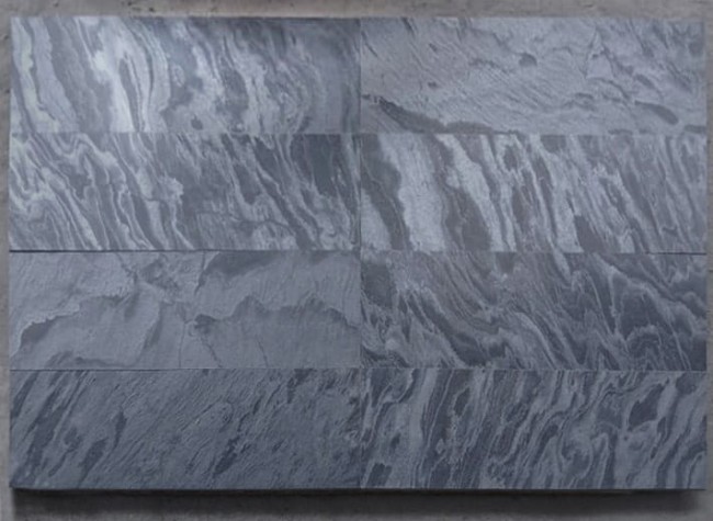 Przejdź do produktu Kamień ścienny/elewacyjny-dekoracyjny Silver Grey Leather 30x90x1,2 cm