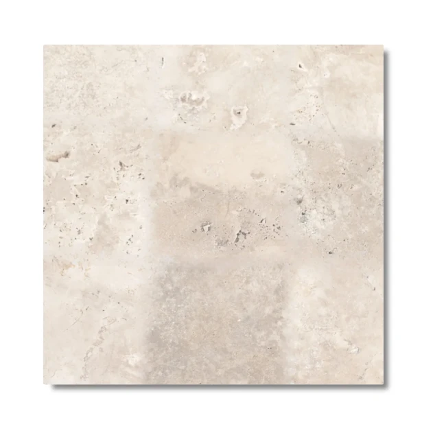 Przejdź do produktu Trawertyn Super Light Szlifowany Niewypełniony Modern Tumbled 20,3x20,3x1,2 cm