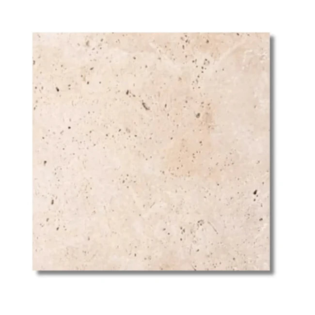 Przejdź do produktu Trawertyn Ivory Classic Mix Bębnowany 61x61x1,2 cm