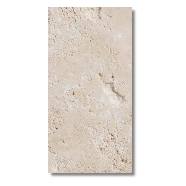 Przejdź do produktu Trawertyn Light Medium VC Niewypełniony Szlifowany 120x60x2 cm