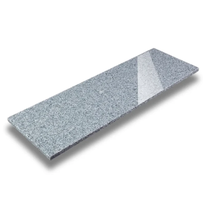 Przejdź do produktu Parapet Stopnica granitowa poler z piaskowanym pasem G603 New 131x32x2 cm