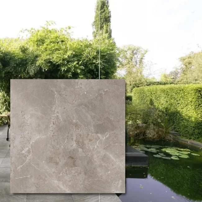 Przejdź do produktu Gres 20mm tarasowy Royal Stone Palladium Grey 100x100x2 cm