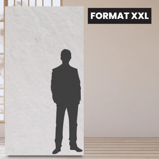 Przejdź do produktu Fornir kamienny White Quartz Marble 122x244x0,2 cm