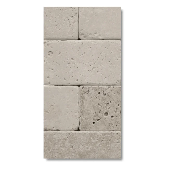 Przejdź do produktu Trawertyn Light Bębnowany 10x30,5x1 cm