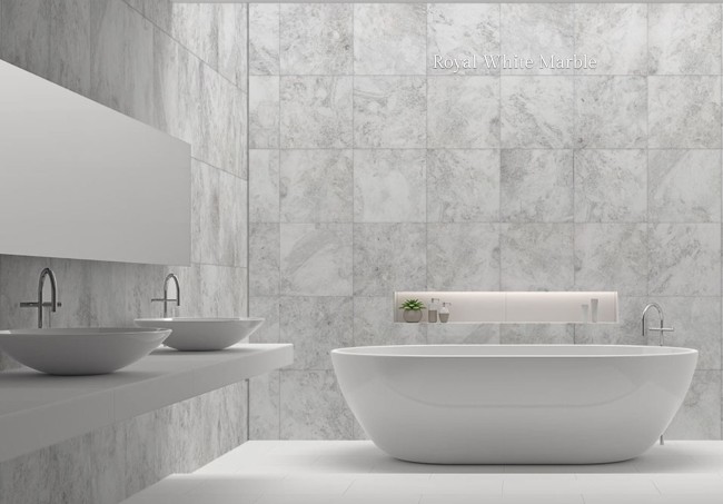 Przejdź do produktu Płytka Marmur Carrara Royal poler 61x40,5x1,2 cm
