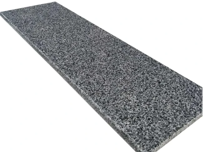 Przejdź do produktu Parapet Stopnica granitowa poler Dark Grey New G654 150x33x2 cm