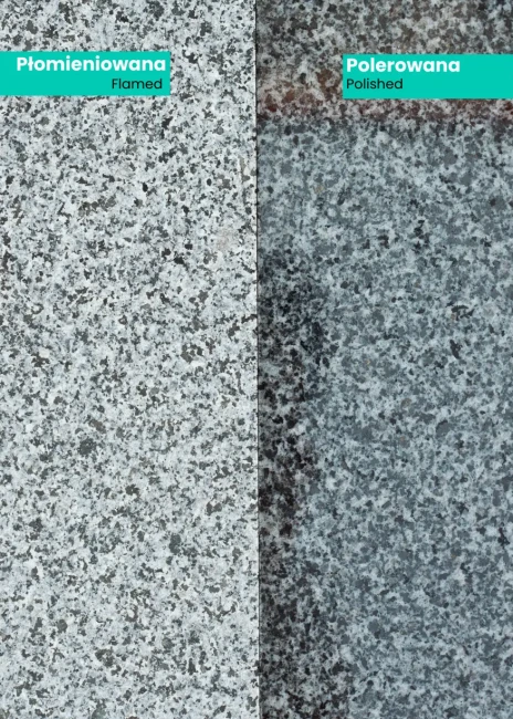 Przejdź do produktu Płytka granitowa Dark Grey New G654 płomieniowana 30,5x61x1