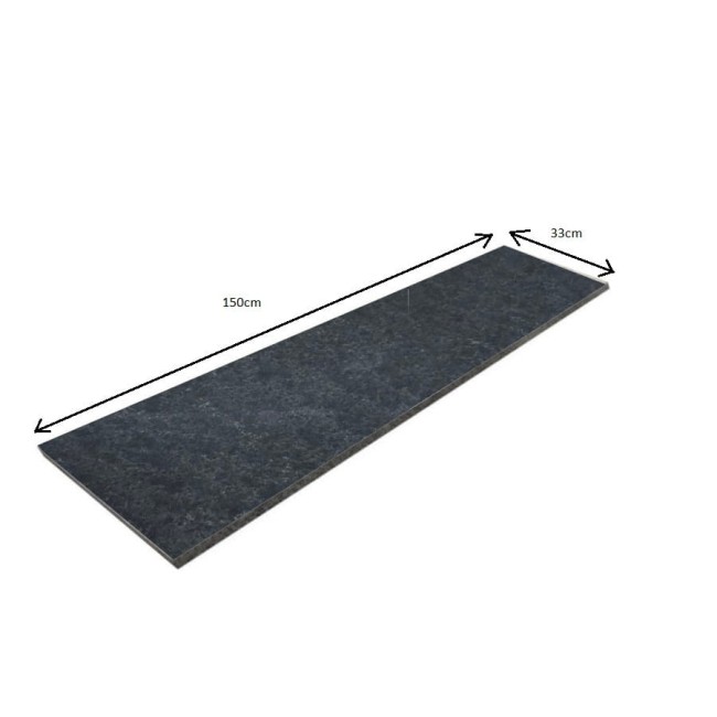Przejdź do produktu Stopnica granitowa płomieniowana G690 150x33x2