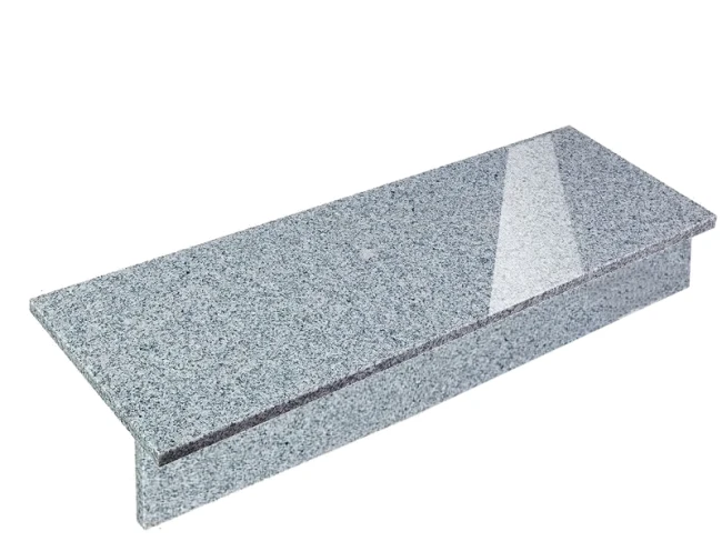 Przejdź do produktu Zestaw Stopnica - Stopień + Podstopień Granitowy G603 150x33x2 / 150x15x2 Polerowany