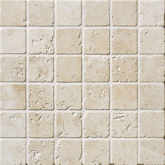 Przejdź do produktu Kamień ścienny/elewacyjny Trawertyn Classic Mix Mozaika 4,8x4,8 cm