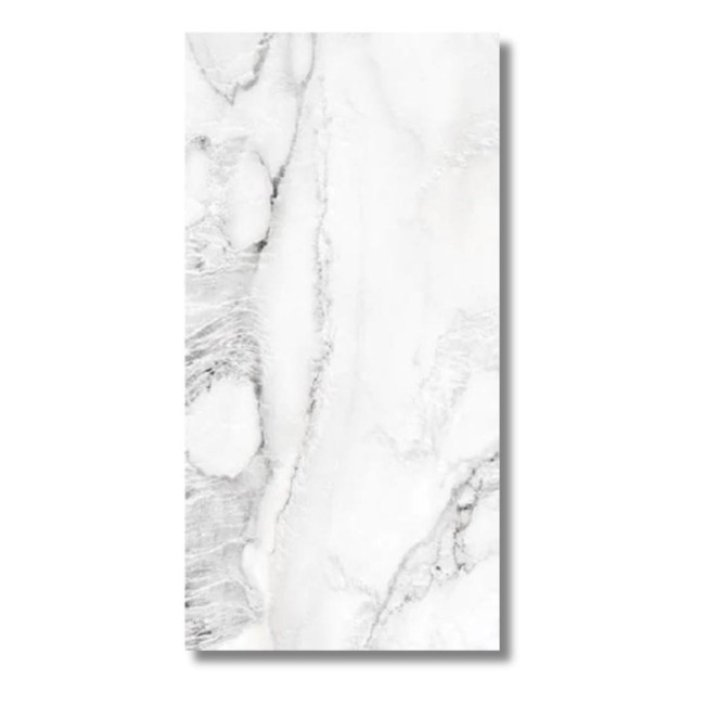 Przejdź do produktu Gres Marble Ice Grey Polerowany 120x60x0,9 cm